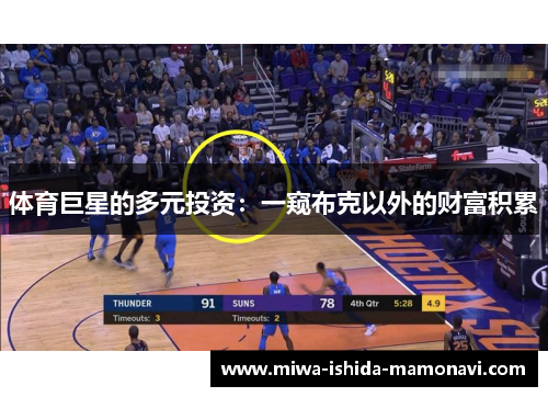 体育巨星的多元投资：一窥布克以外的财富积累